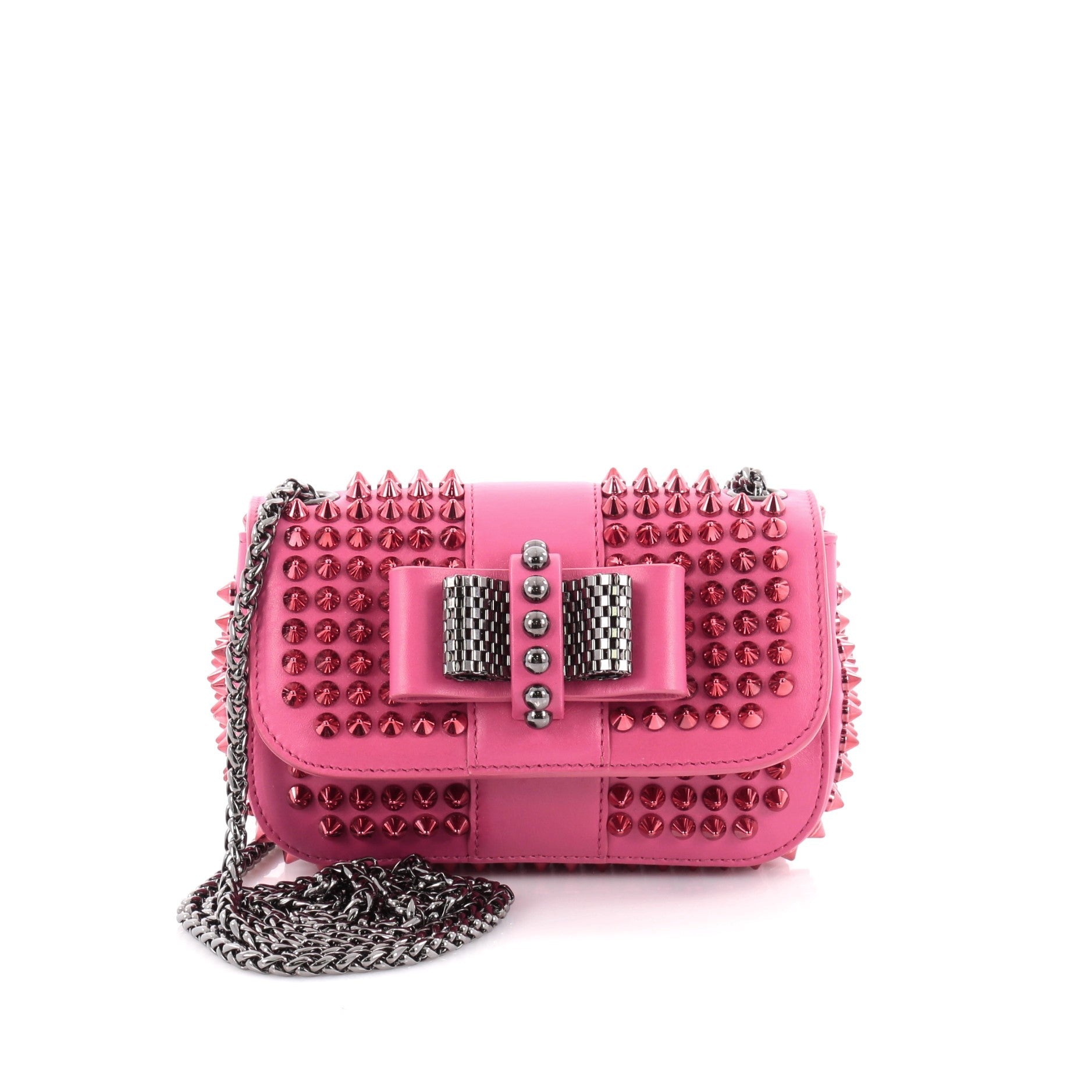Sweet Charity Crossbody Bag Spiked Leather Mini