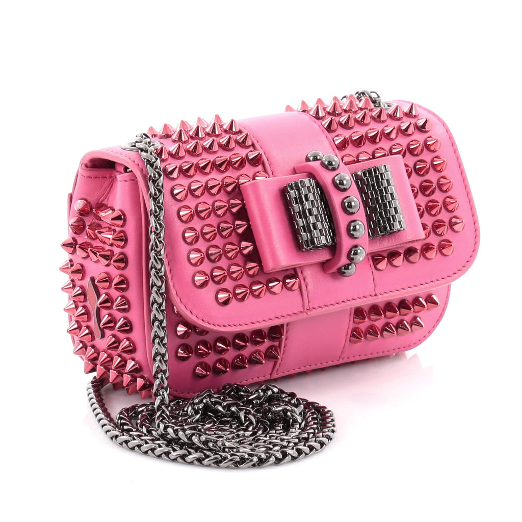Sweet Charity Crossbody Bag Spiked Leather Mini