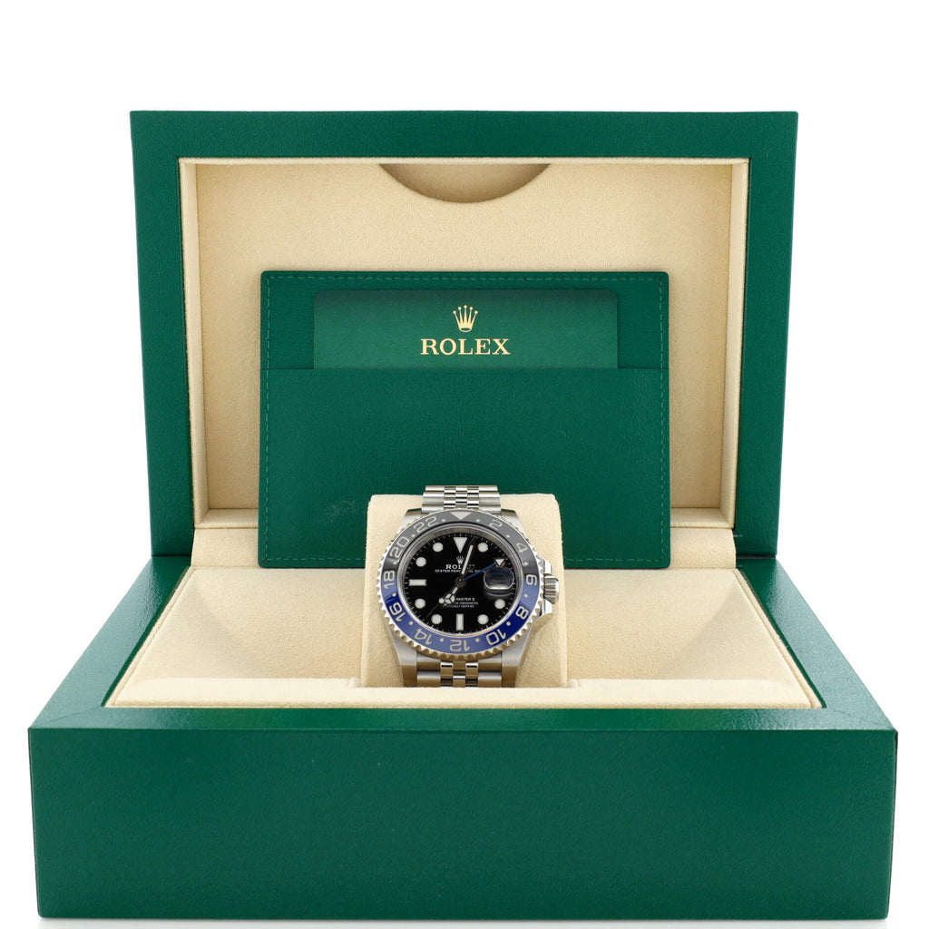Oyster Perpetual Date GMT-Master II Batgirl Automatic Watch Stainless Steel and Cerachrom 40
