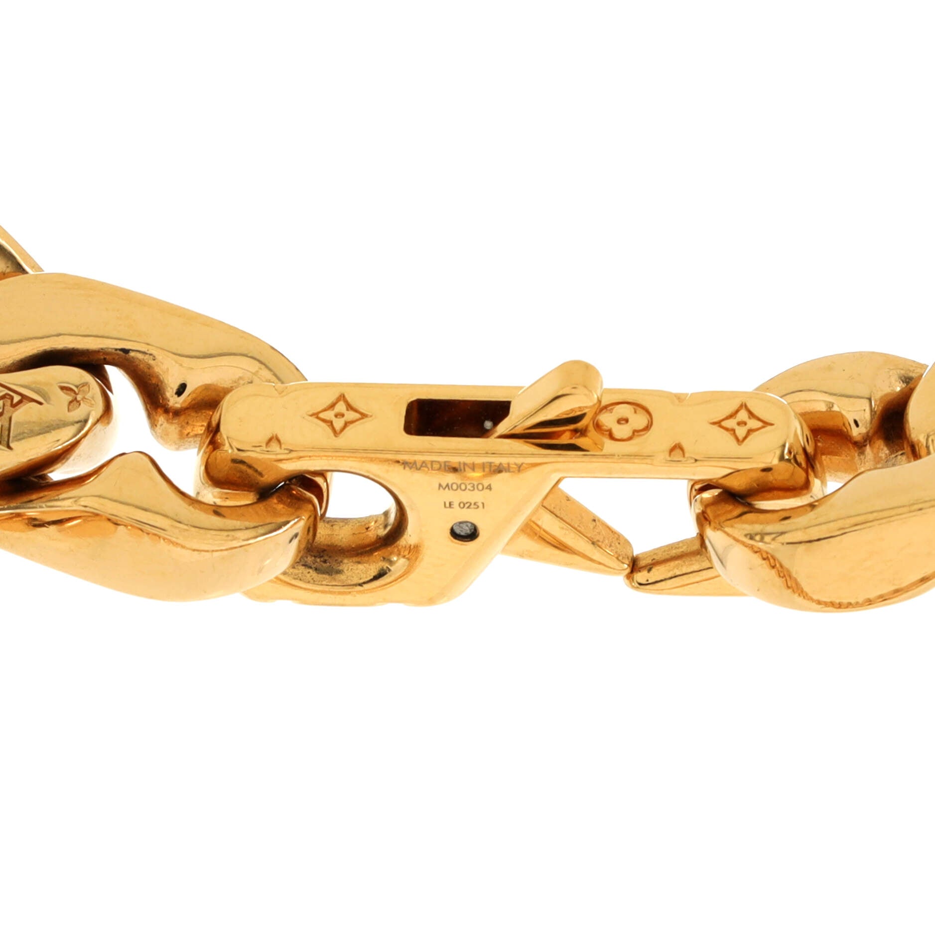 LV Chain Links Necklace Metal