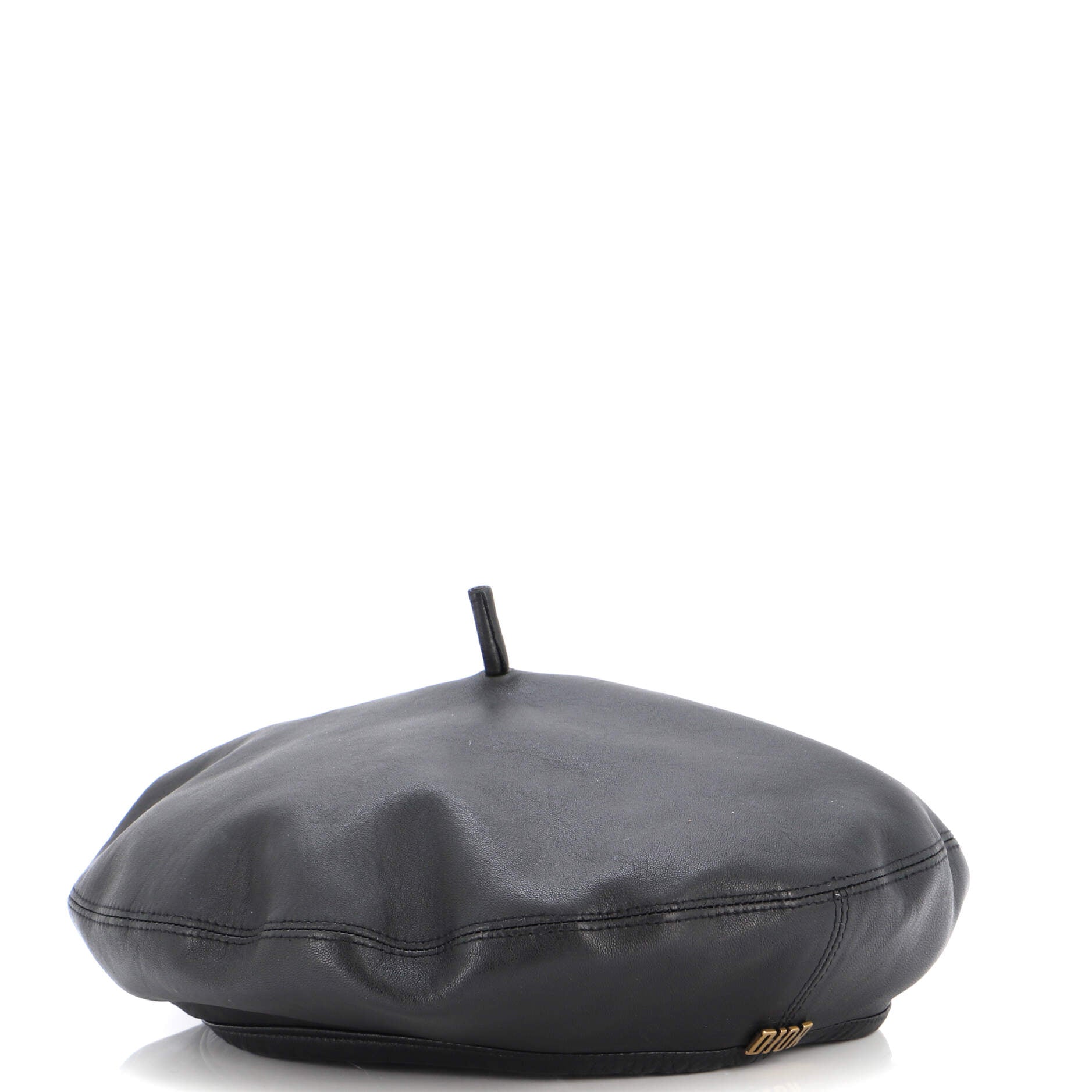 Diordream Beret Leather Small
