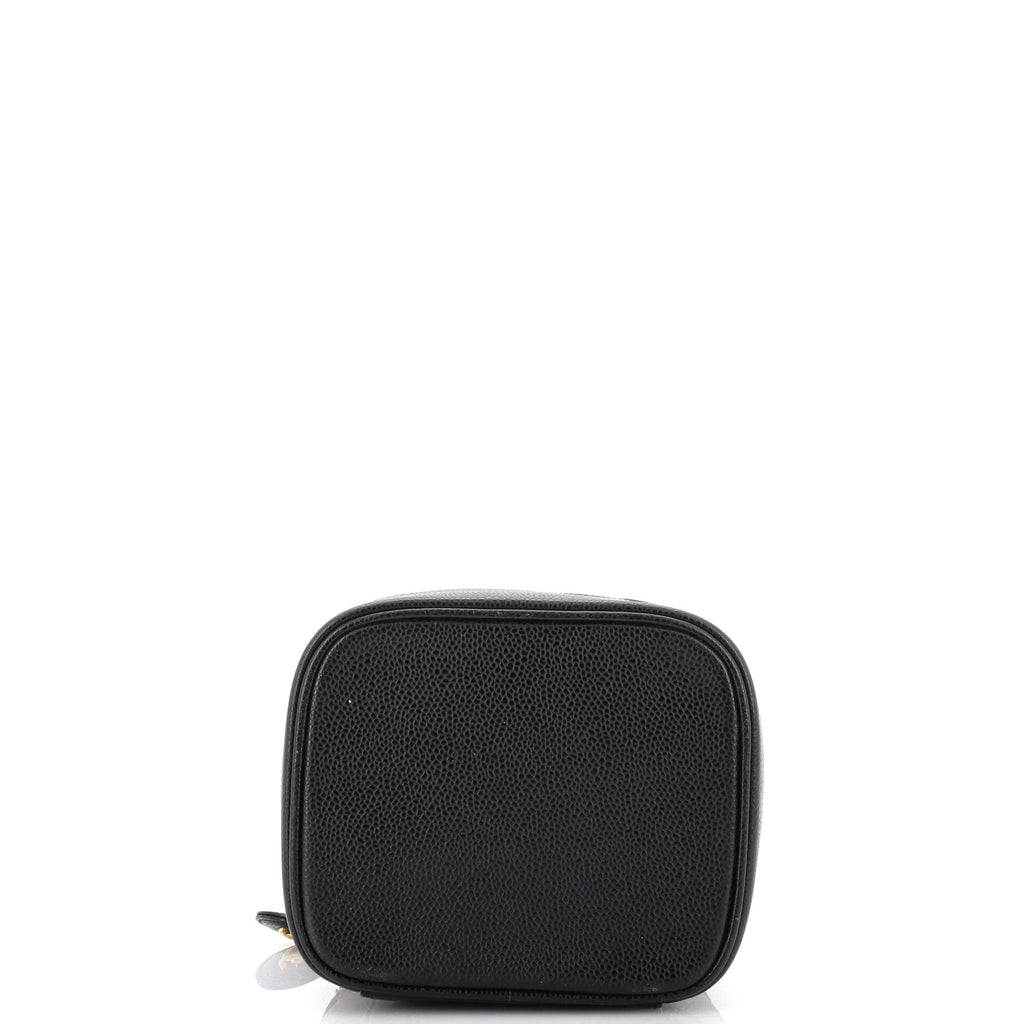 Vintage Timeless Cosmetic Case Caviar Tall
