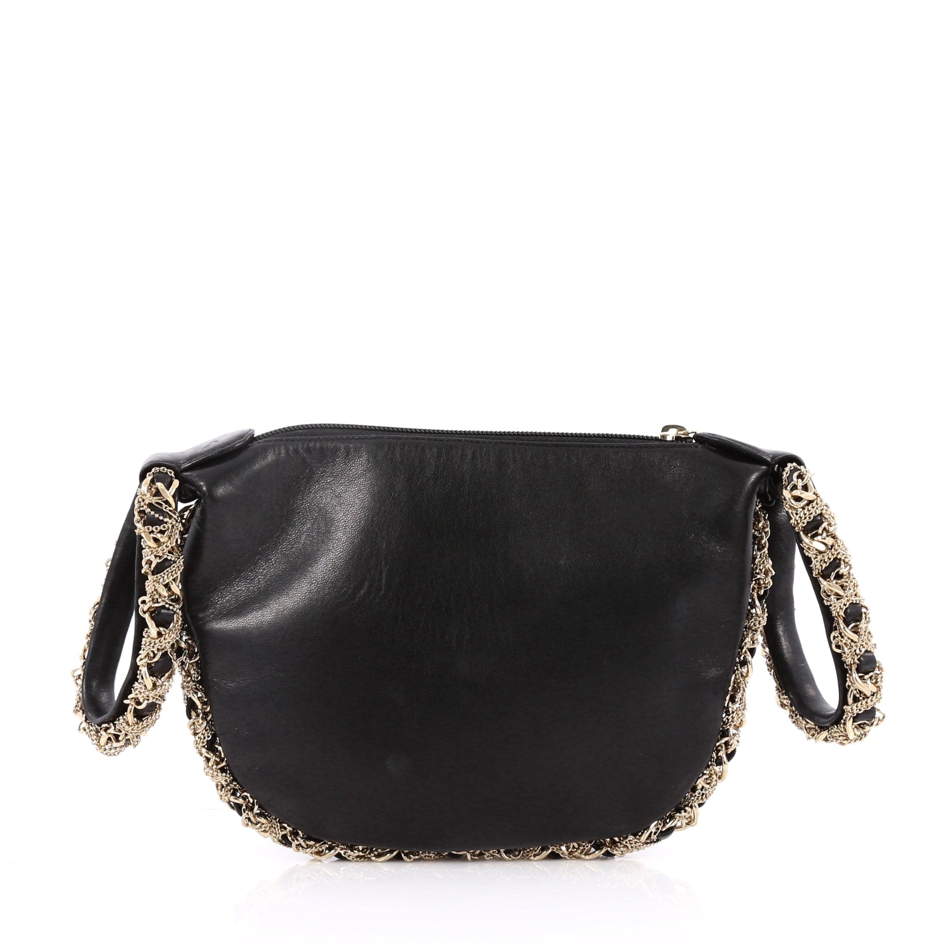 Twisted Chain Hobo Lambskin Mini