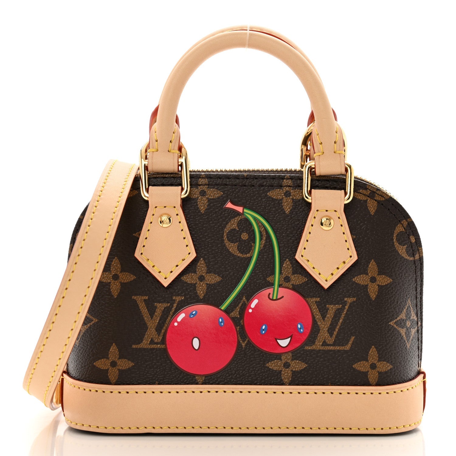 LV X TM Monogram Cerises Nano Alma
