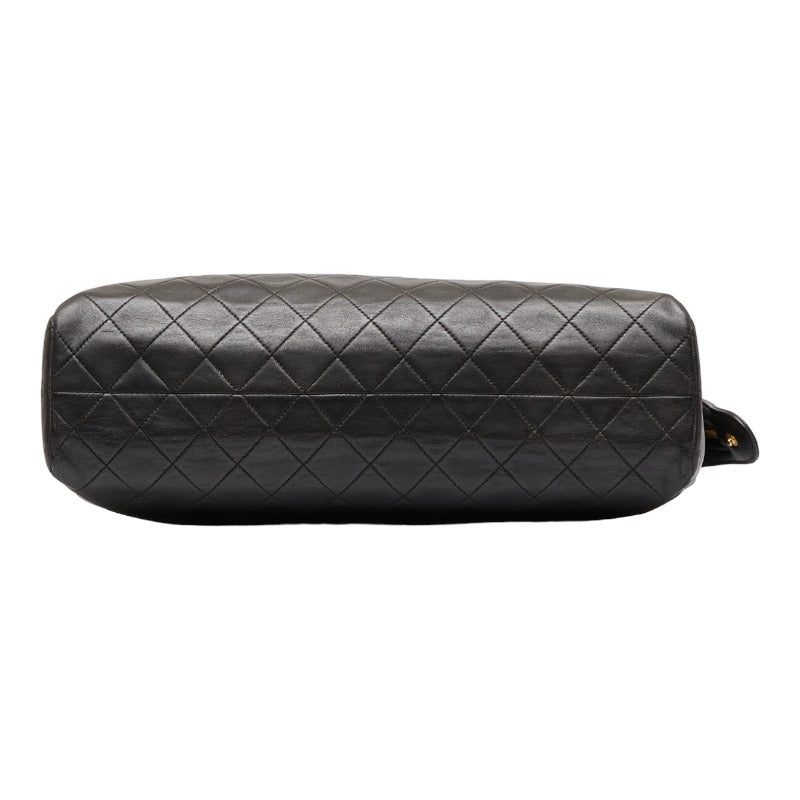 Chanel Lambskin Matelasse Coco Mark Chain Tote Bag