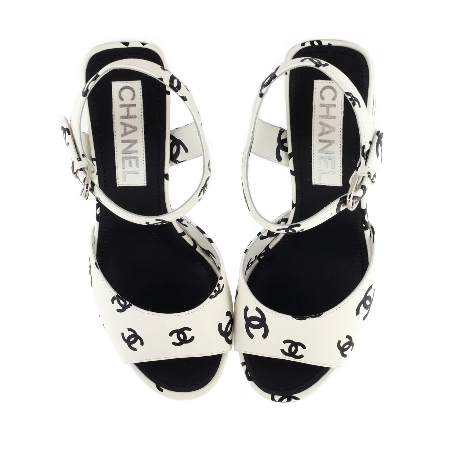 Women's Coco Beach Heeled Sandals Printed Leather