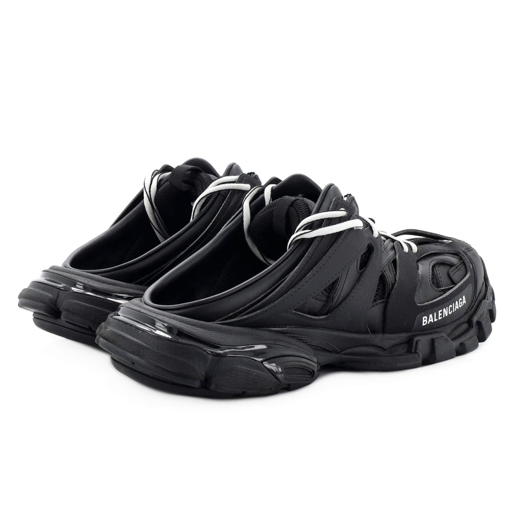 Women's Track Mule Sneakers Fabric and Rubber
