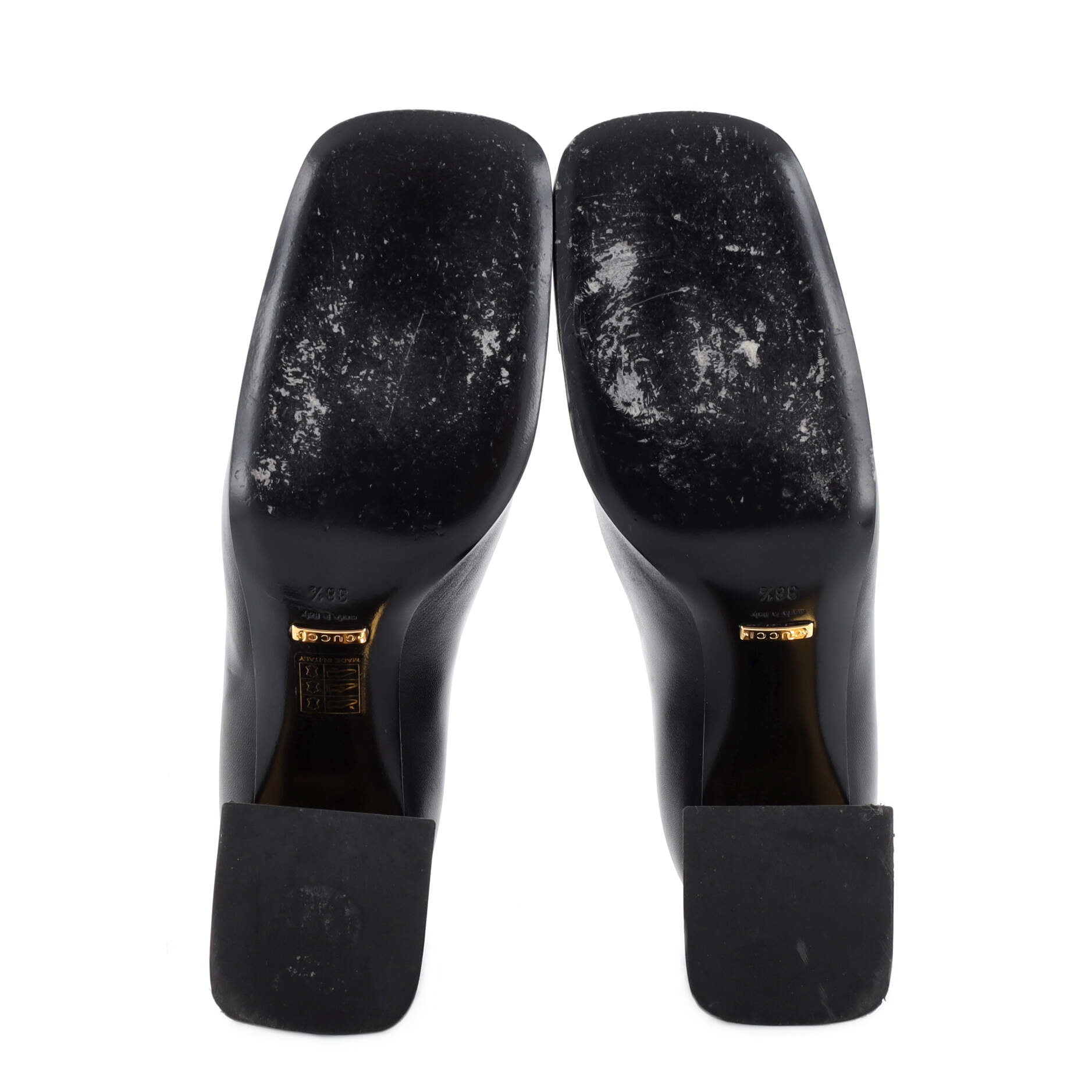 Women's Horsebit Mid-Heel Pumps Leather