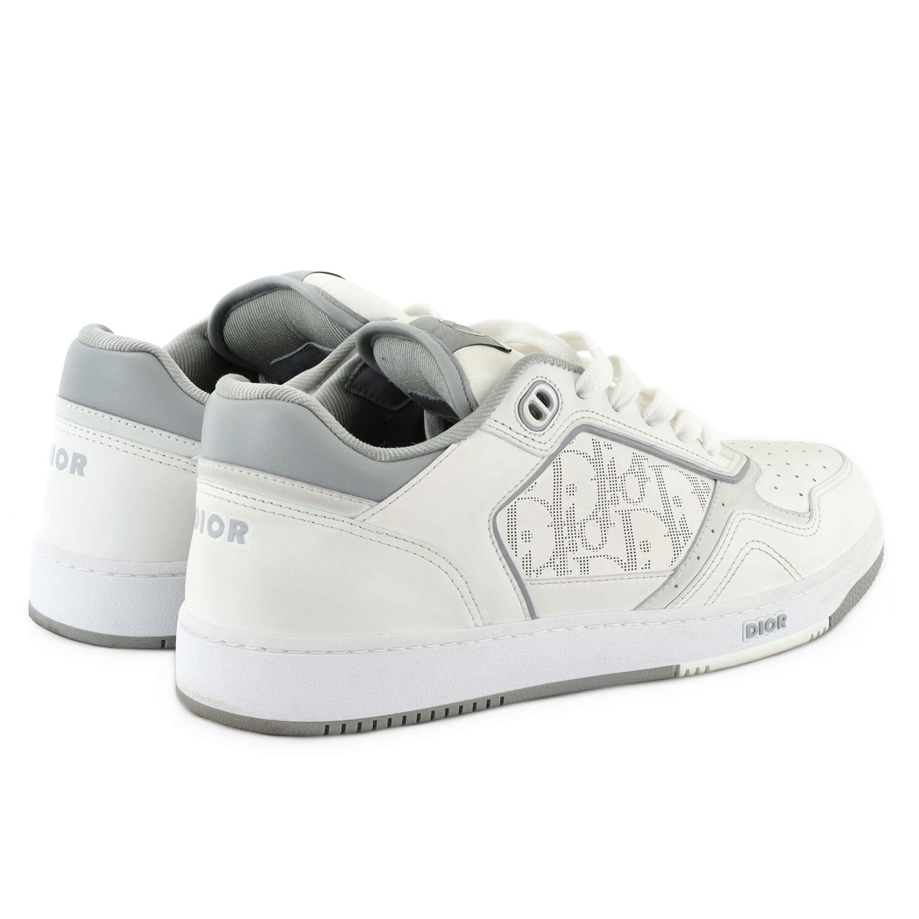 Men's B27 Low-Top Sneakers Leather with Oblique Galaxy Leather