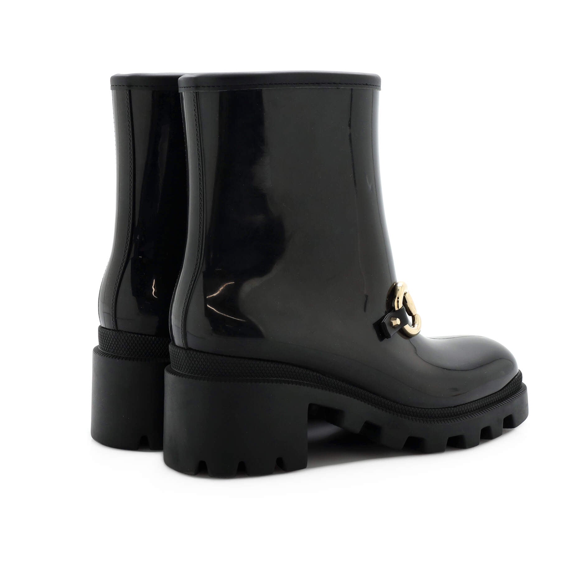 Women's Horsebit Ankle Boots (Outlet) Rubber