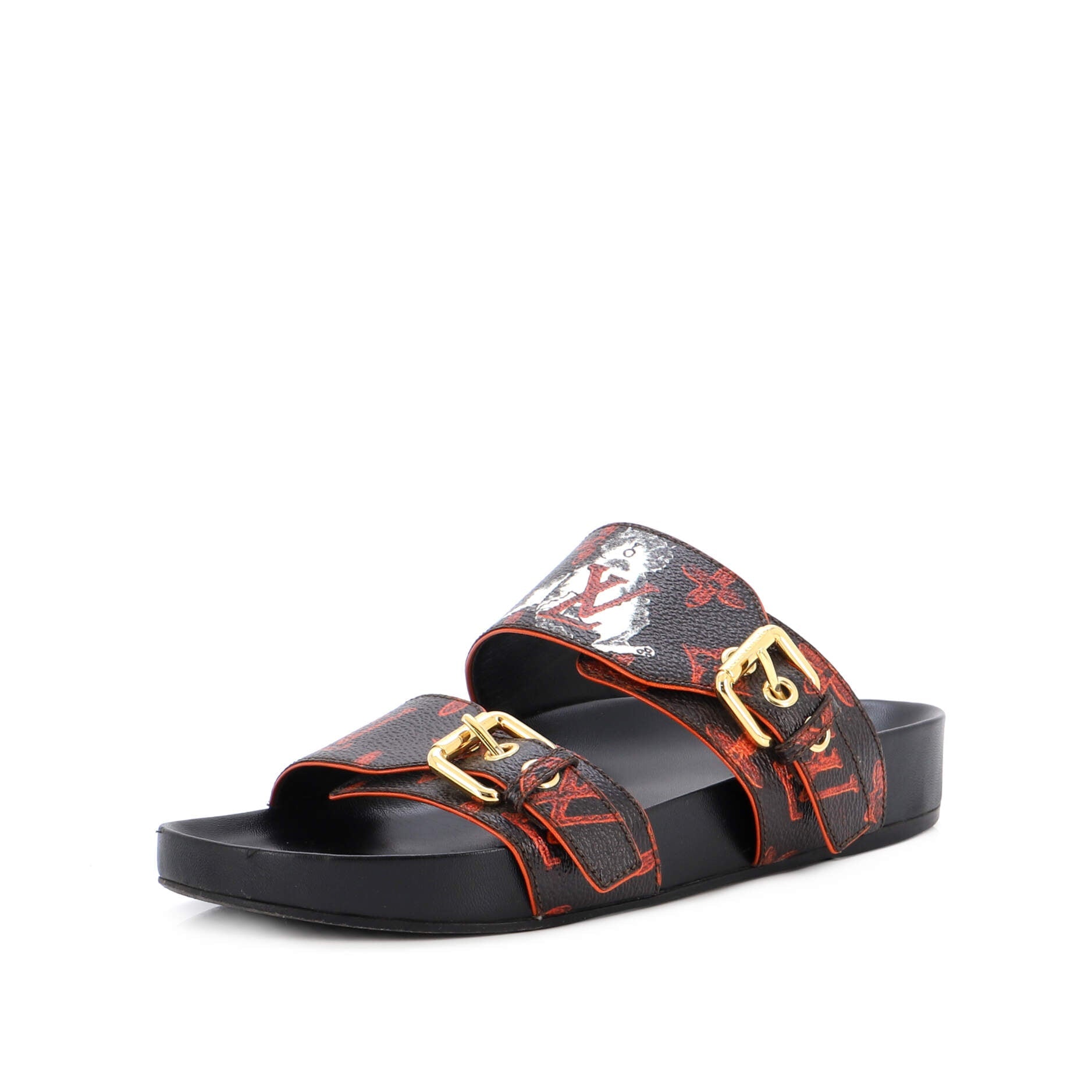 Women's Bom Dia Flat Mules Limited Edition Grace Coddington Catogram Canvas