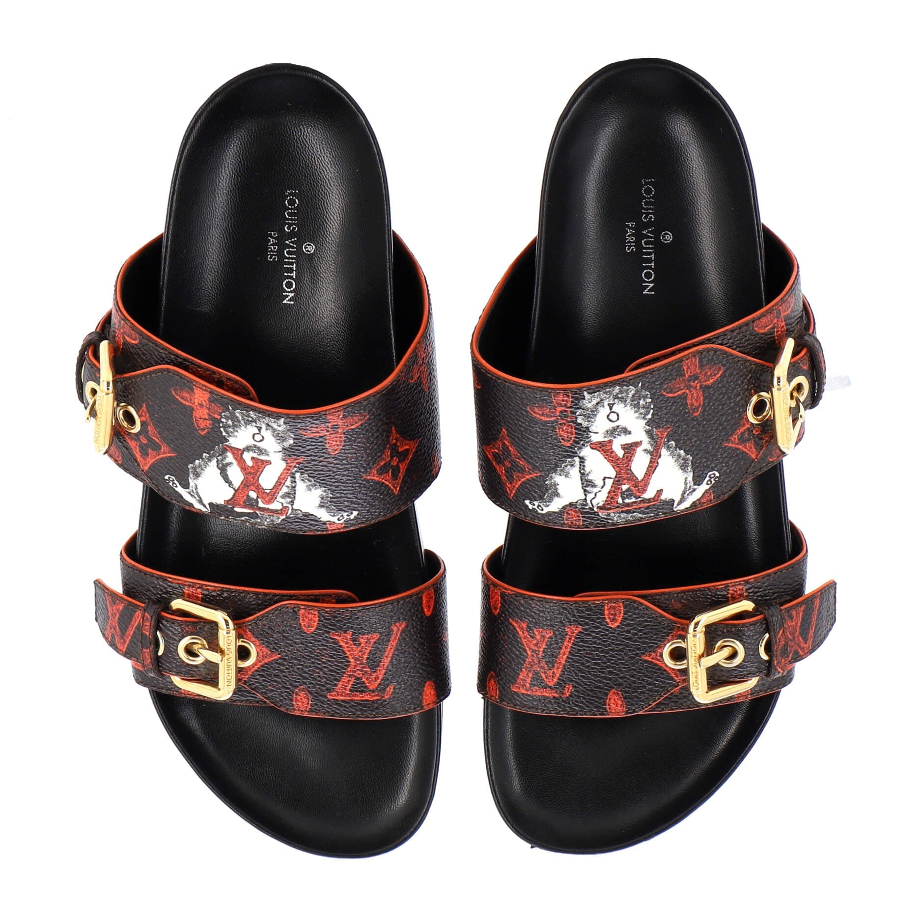 Women's Bom Dia Flat Mules Limited Edition Grace Coddington Catogram Canvas
