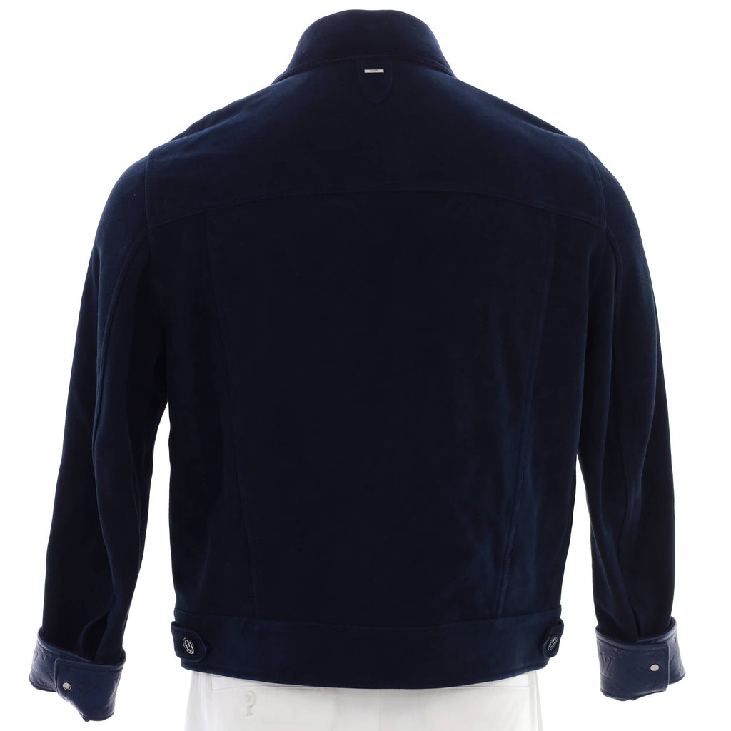 Men's Trucker Jacket Suede