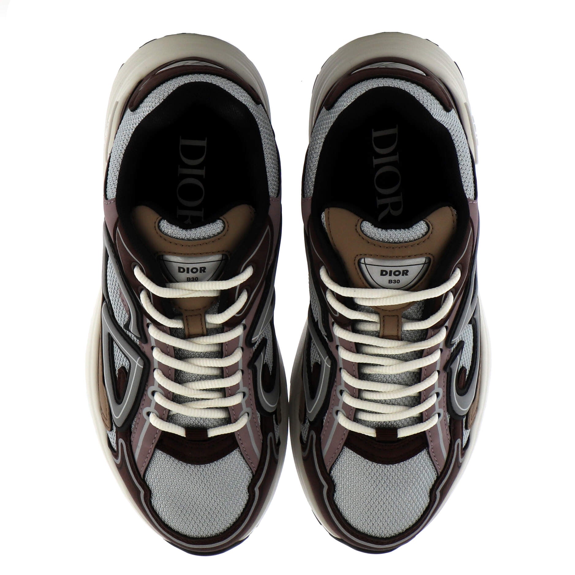 B30 Sneakers Technical Fabric and Leather