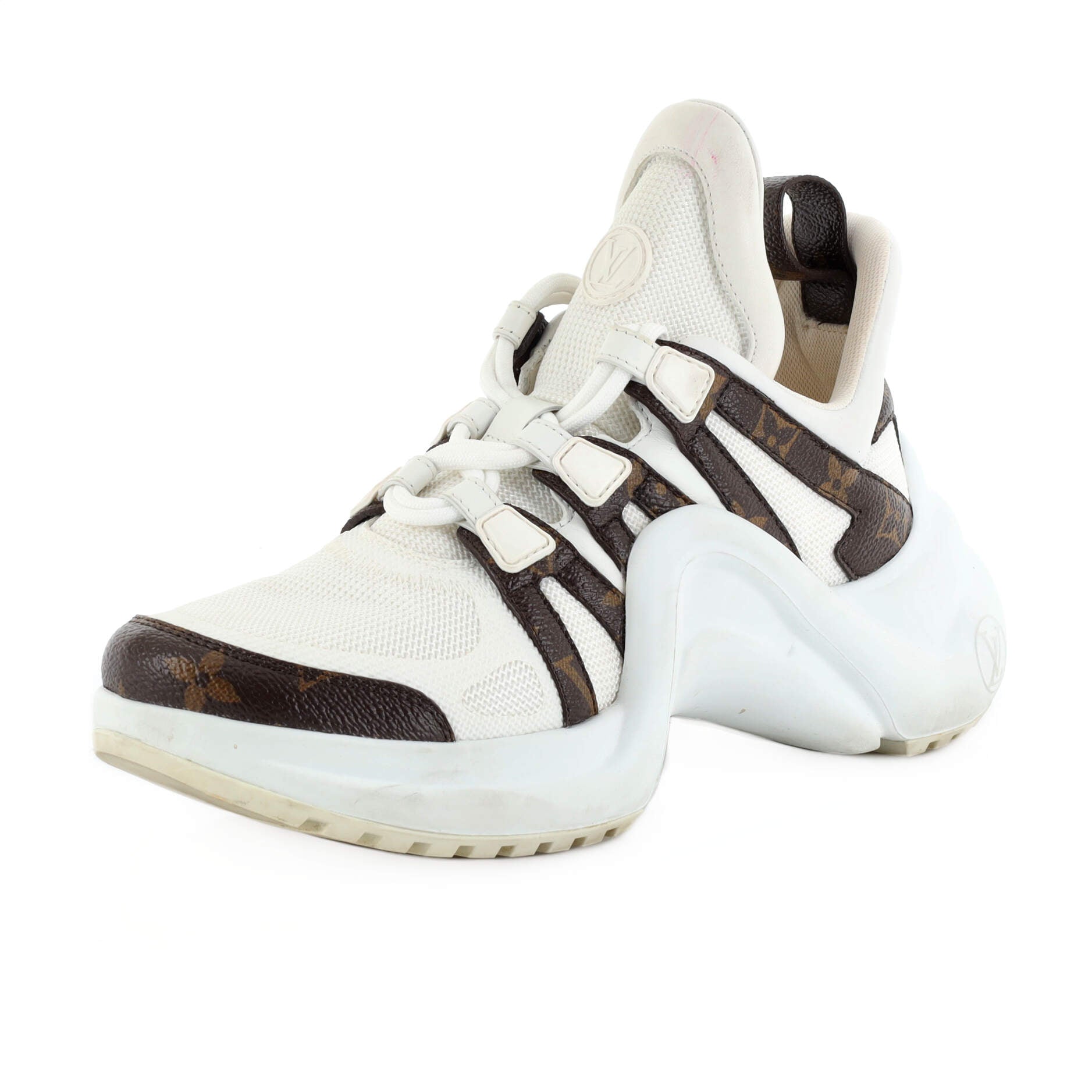 Women's LV Archlight Sneakers Mesh and Monogram Coated Canvas