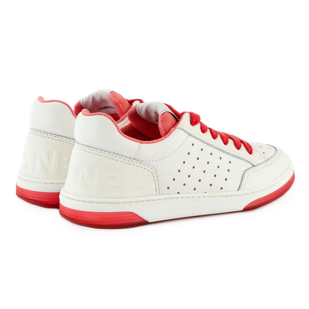 Women's Logo Low-Top Sneakers Leather