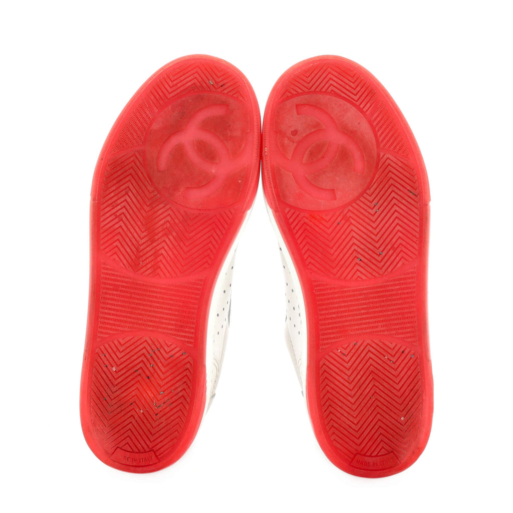 Women's Logo Low-Top Sneakers Leather