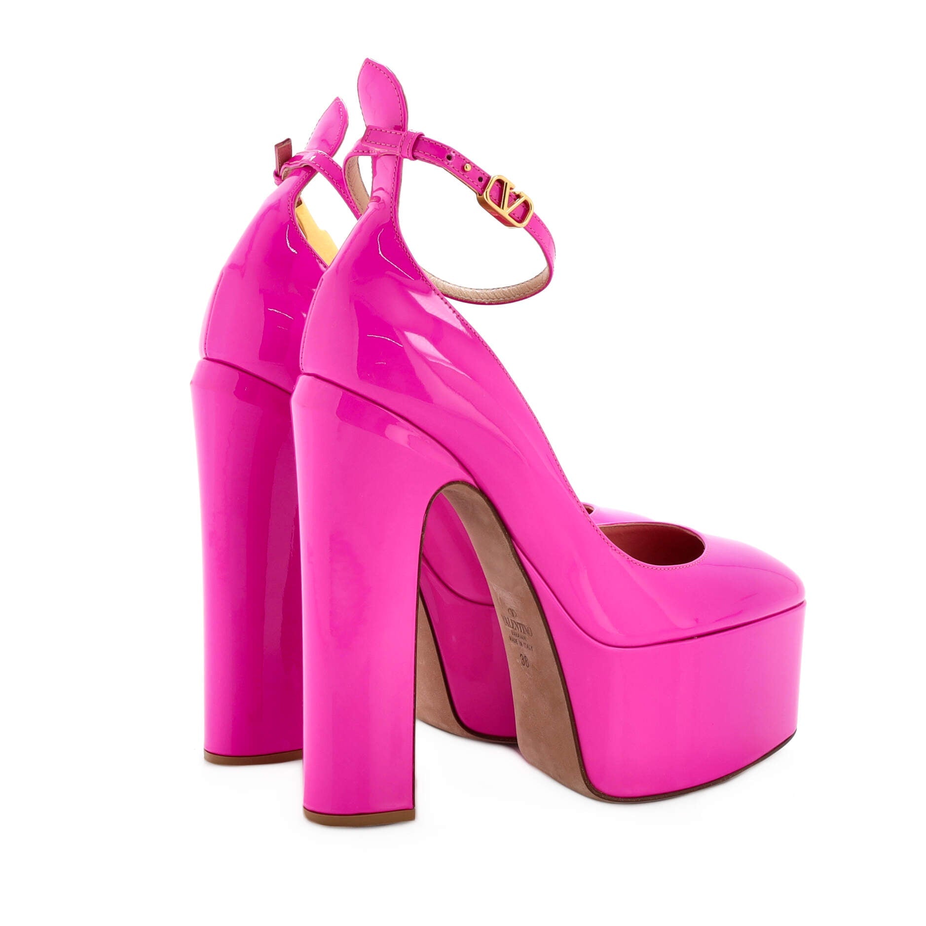 Women's Tan-Go Platform Pumps Patent 155