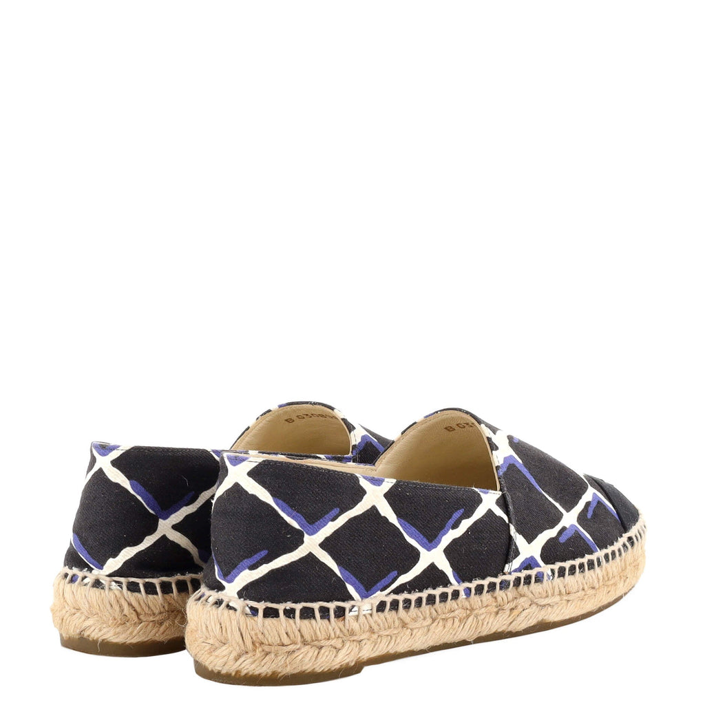 Women's CC Cap Toe Espadrilles Printed Canvas