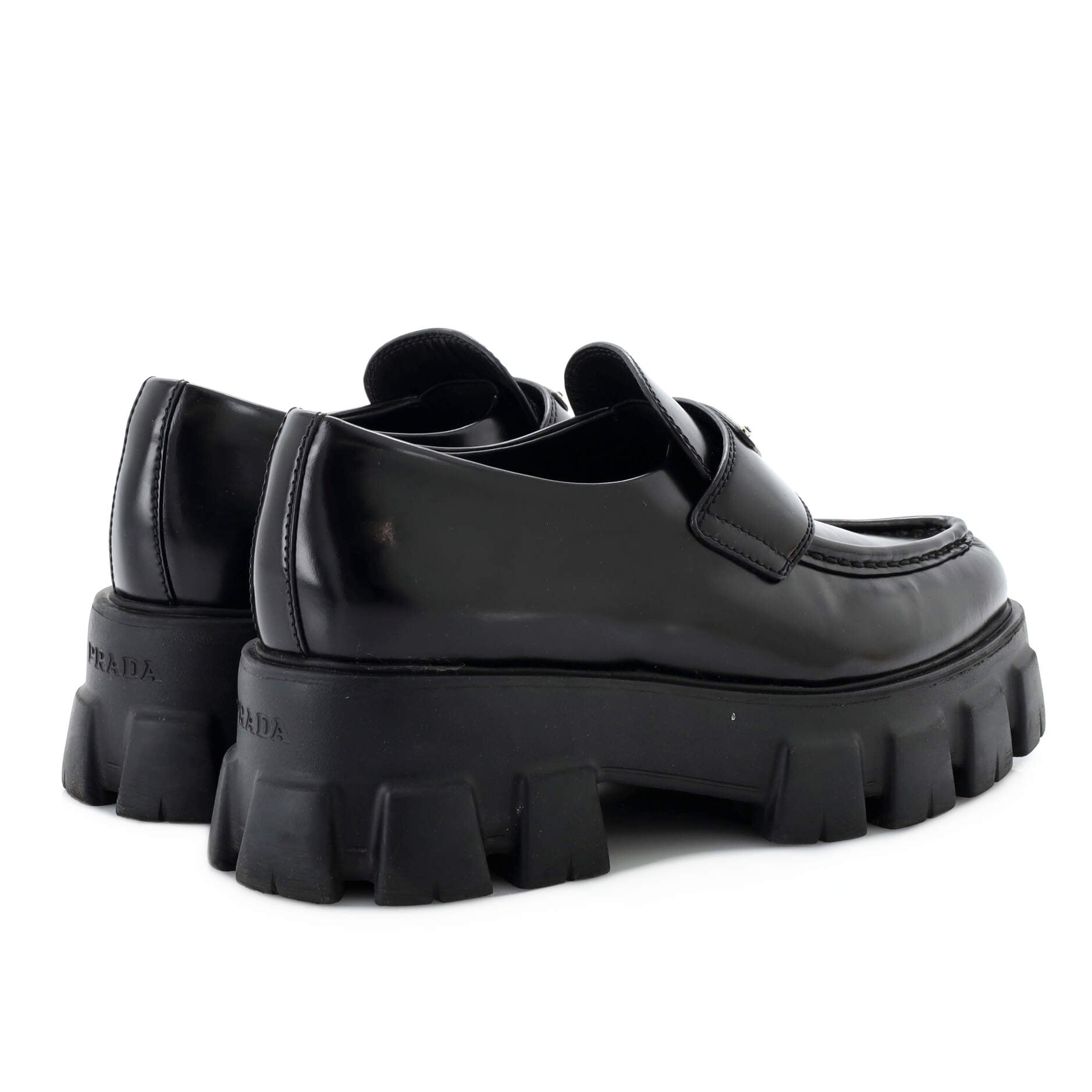 Women's Monolith Loafers Leather