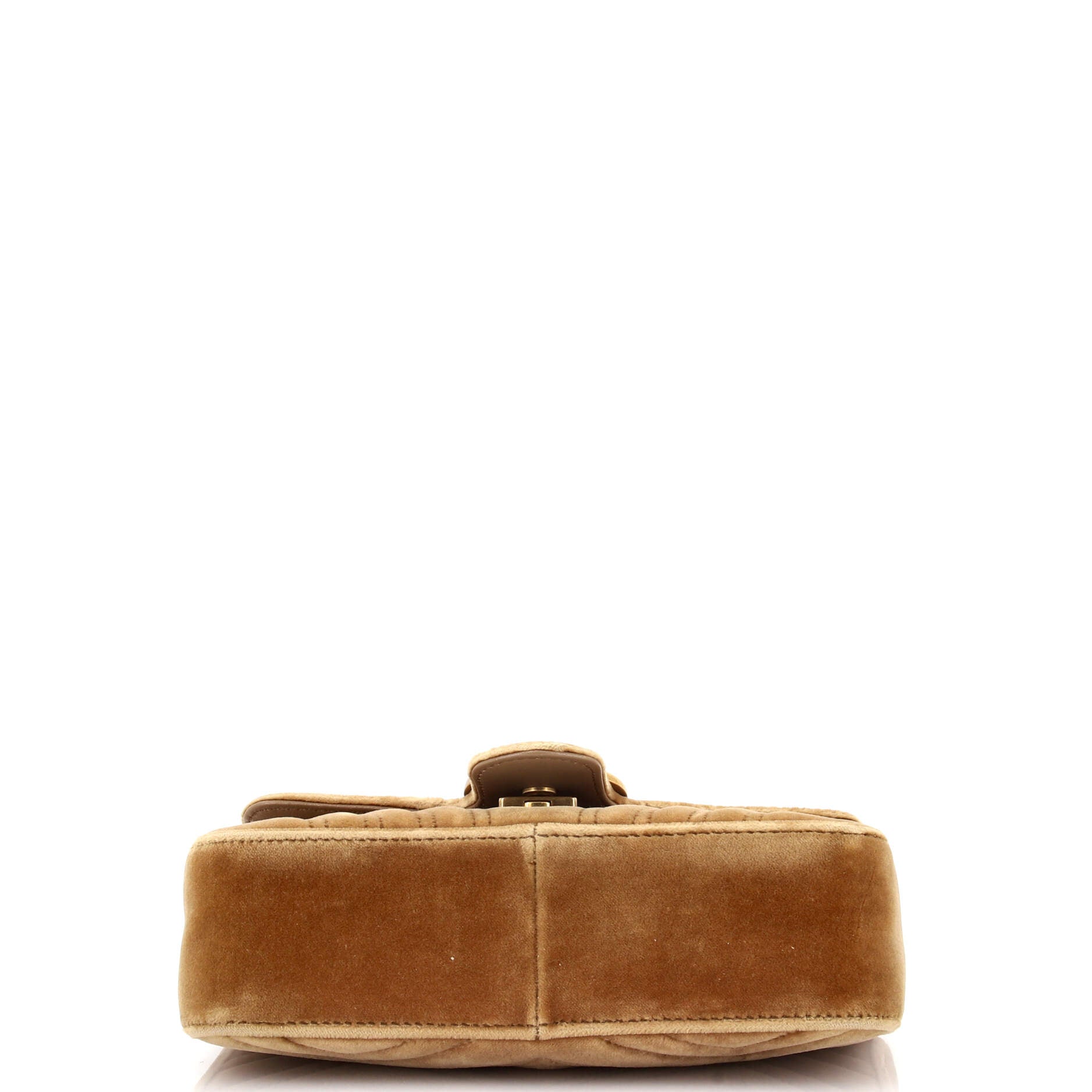 GG Marmont Flap Bag Matelasse Velvet Mini