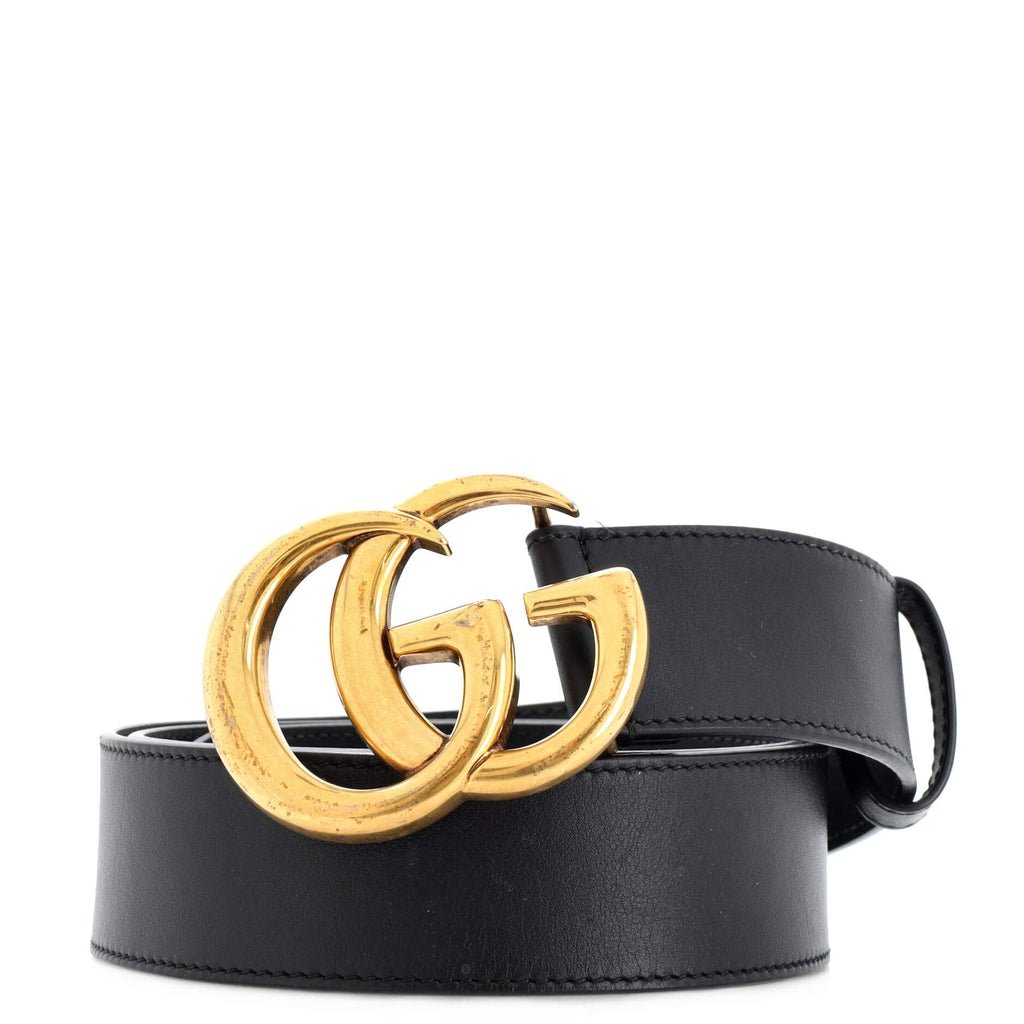 GG Marmont Belt Leather Wide 105
