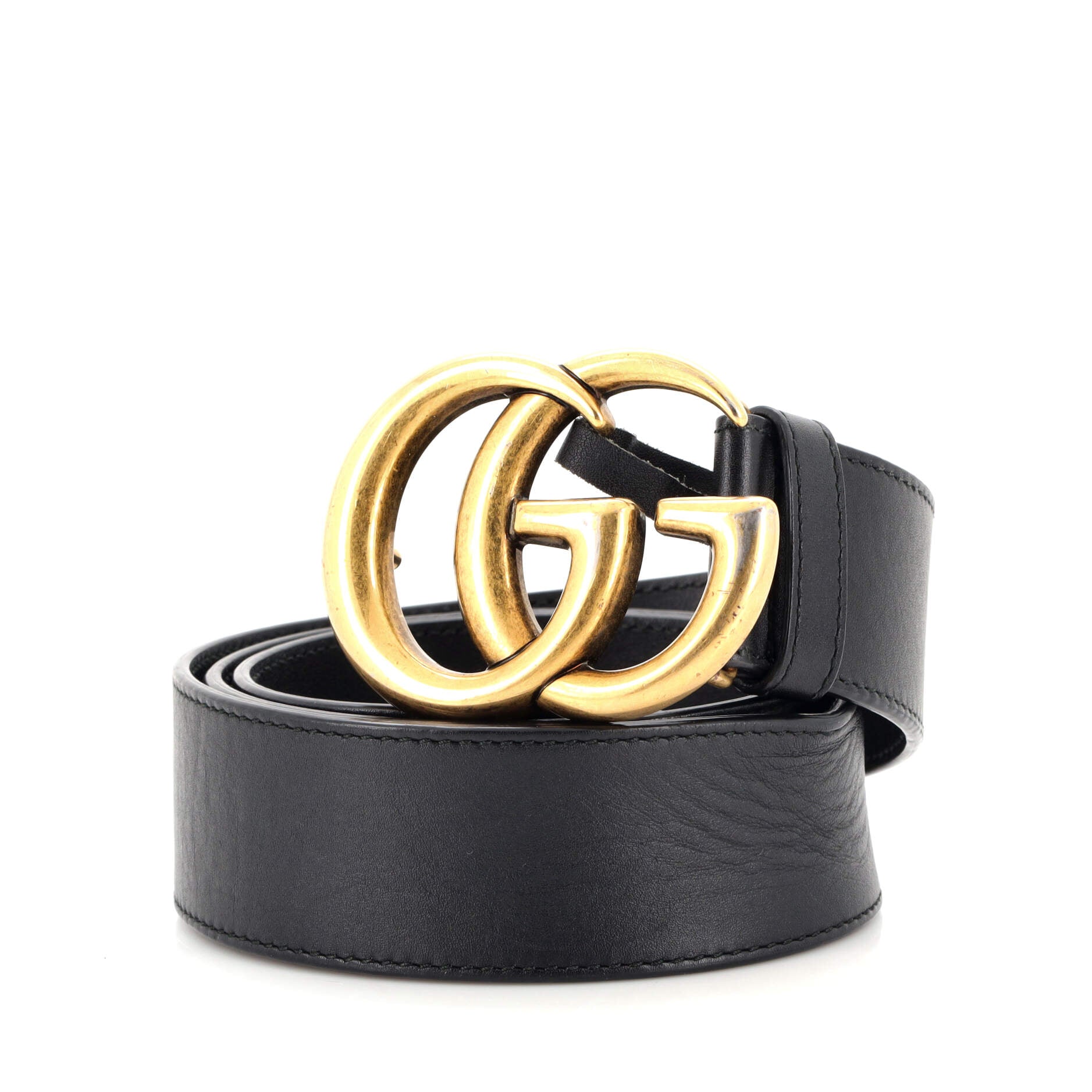 GG Marmont Belt Leather Wide 85