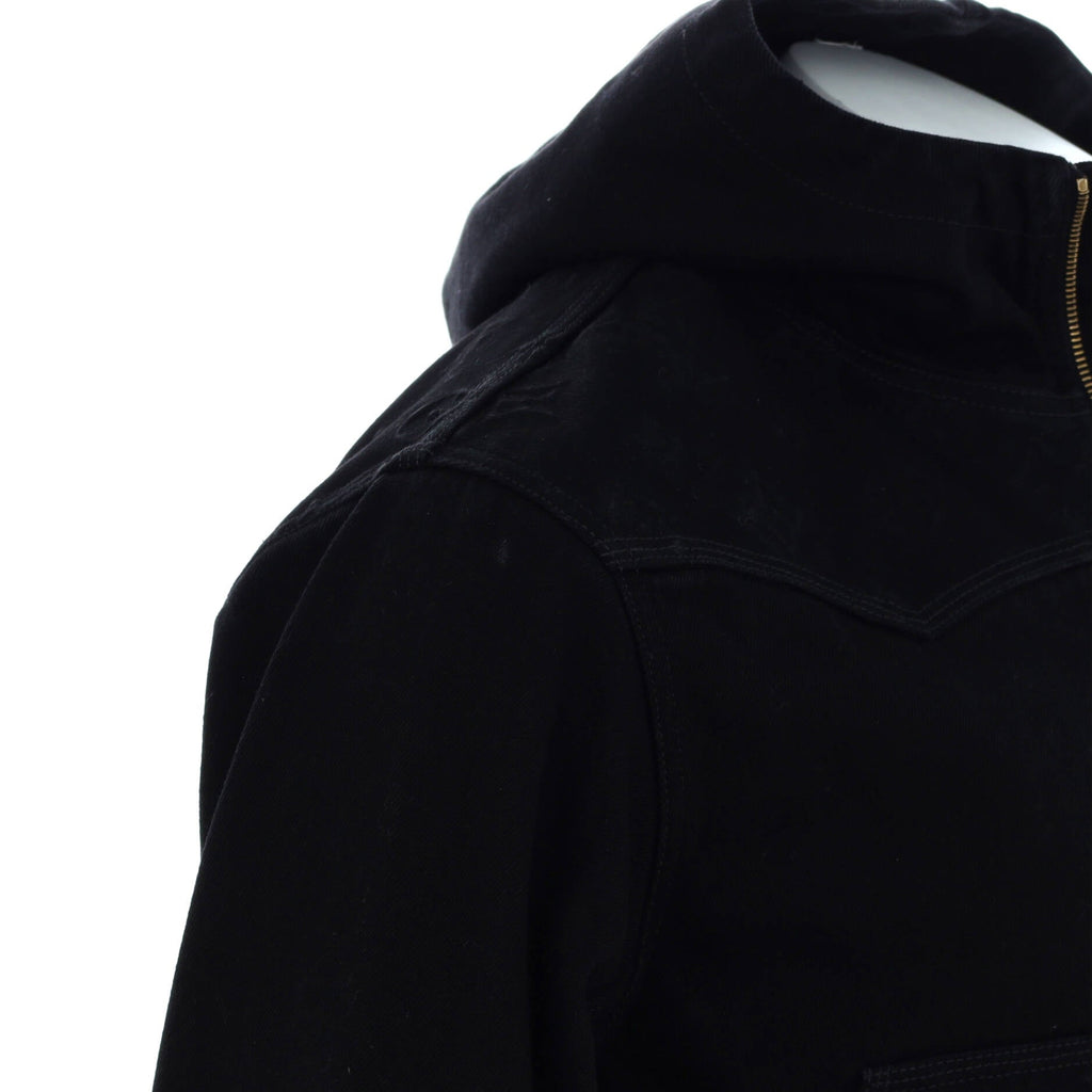 Men's Workwear Hooded Jacket Monogram Denim