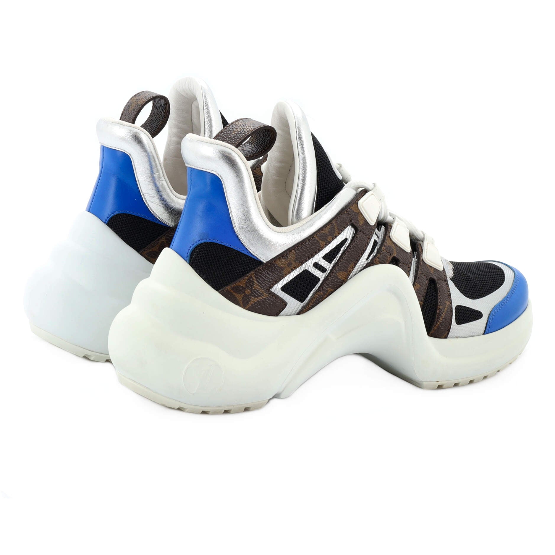 Women's LV Archlight Sneakers Mesh and Monogram Coated Canvas