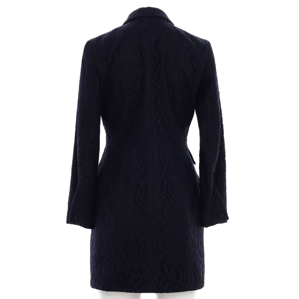 Women's Three Pocket Button Up Coat Lace