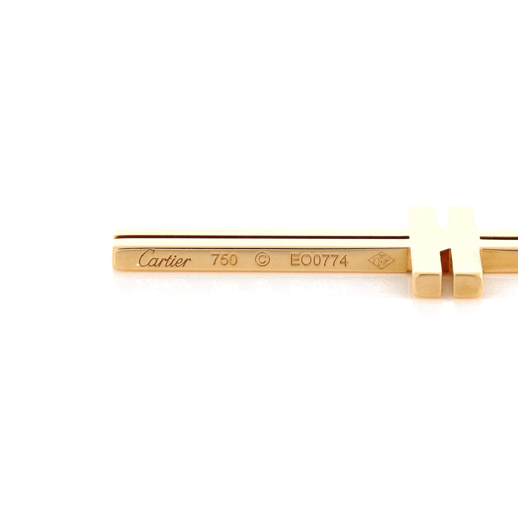 Cross Pendant Necklace 18K Yellow Gold