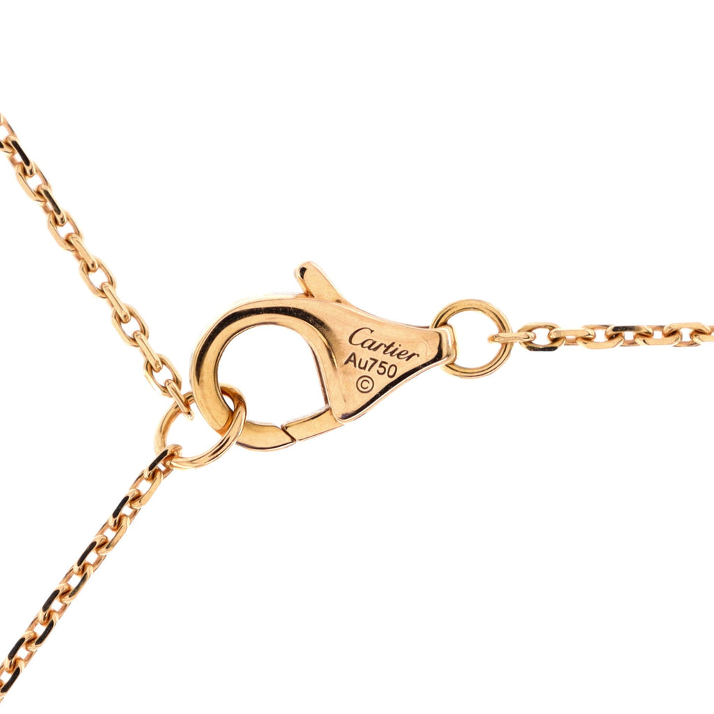 Torta Heart Pendant Necklace 18K Rose Gold with Pave Diamonds