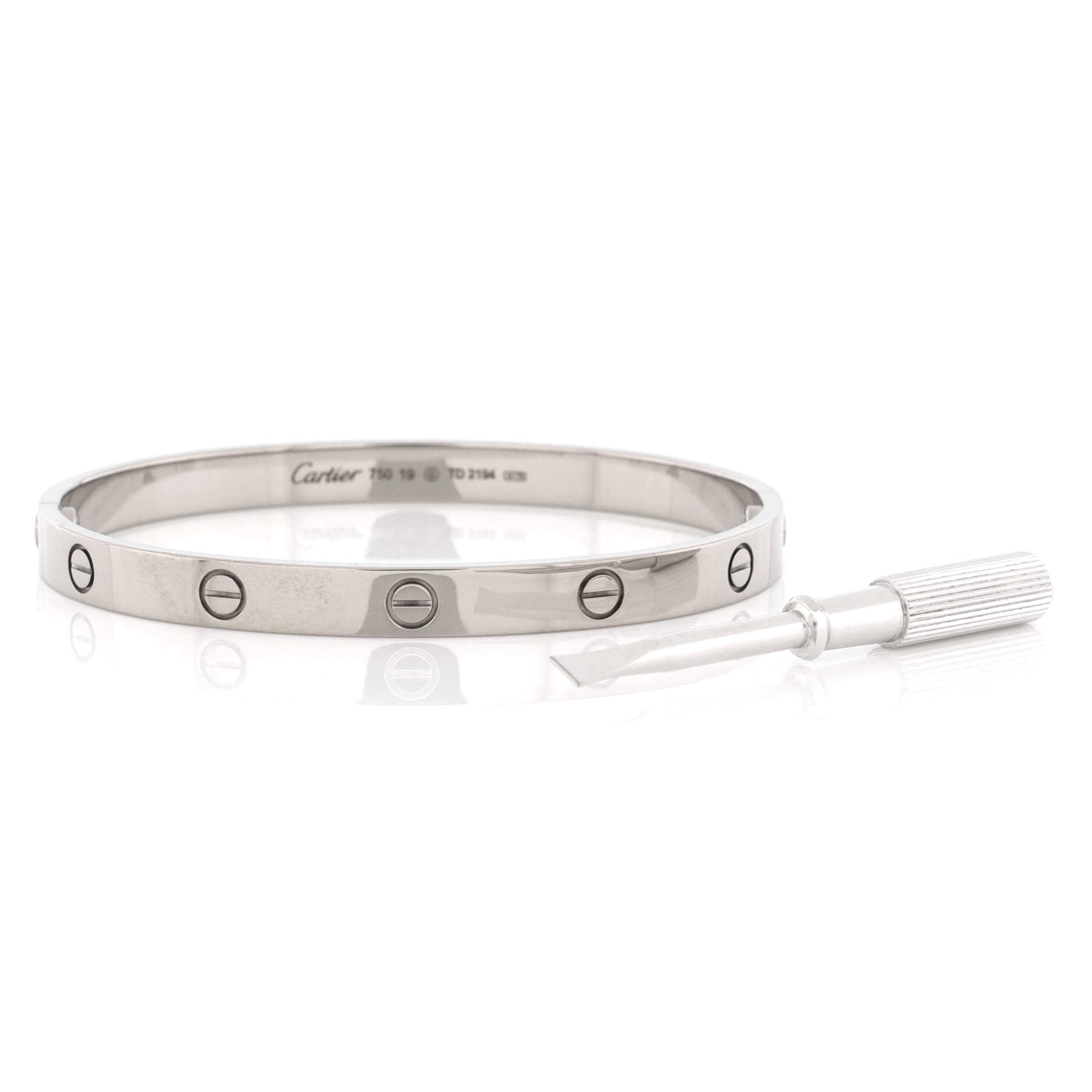 Love Bracelet 18K White Gold