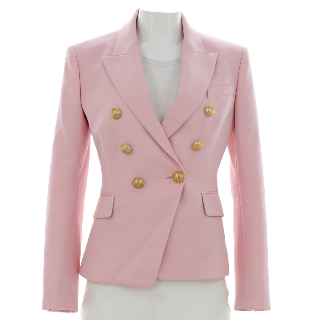 Women's Double Breasted Blazer Wool