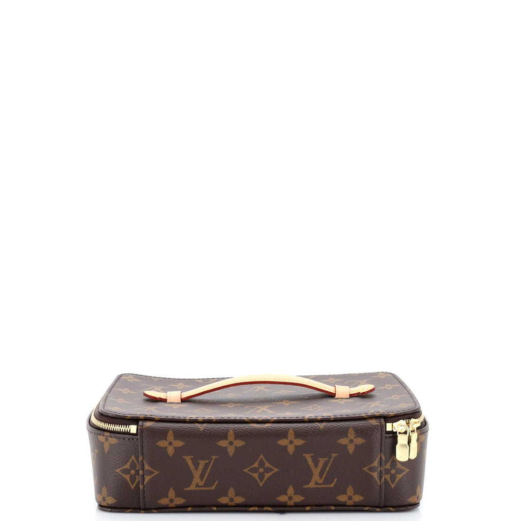 Nice Jewelry Case Monogram Canvas