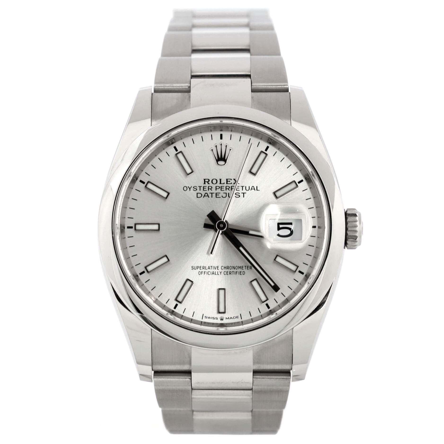 Oyster Perpetual Datejust Automatic Watch Stainless Steel 36