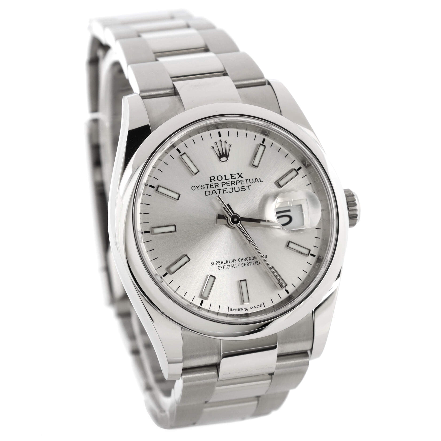 Oyster Perpetual Datejust Automatic Watch Stainless Steel 36