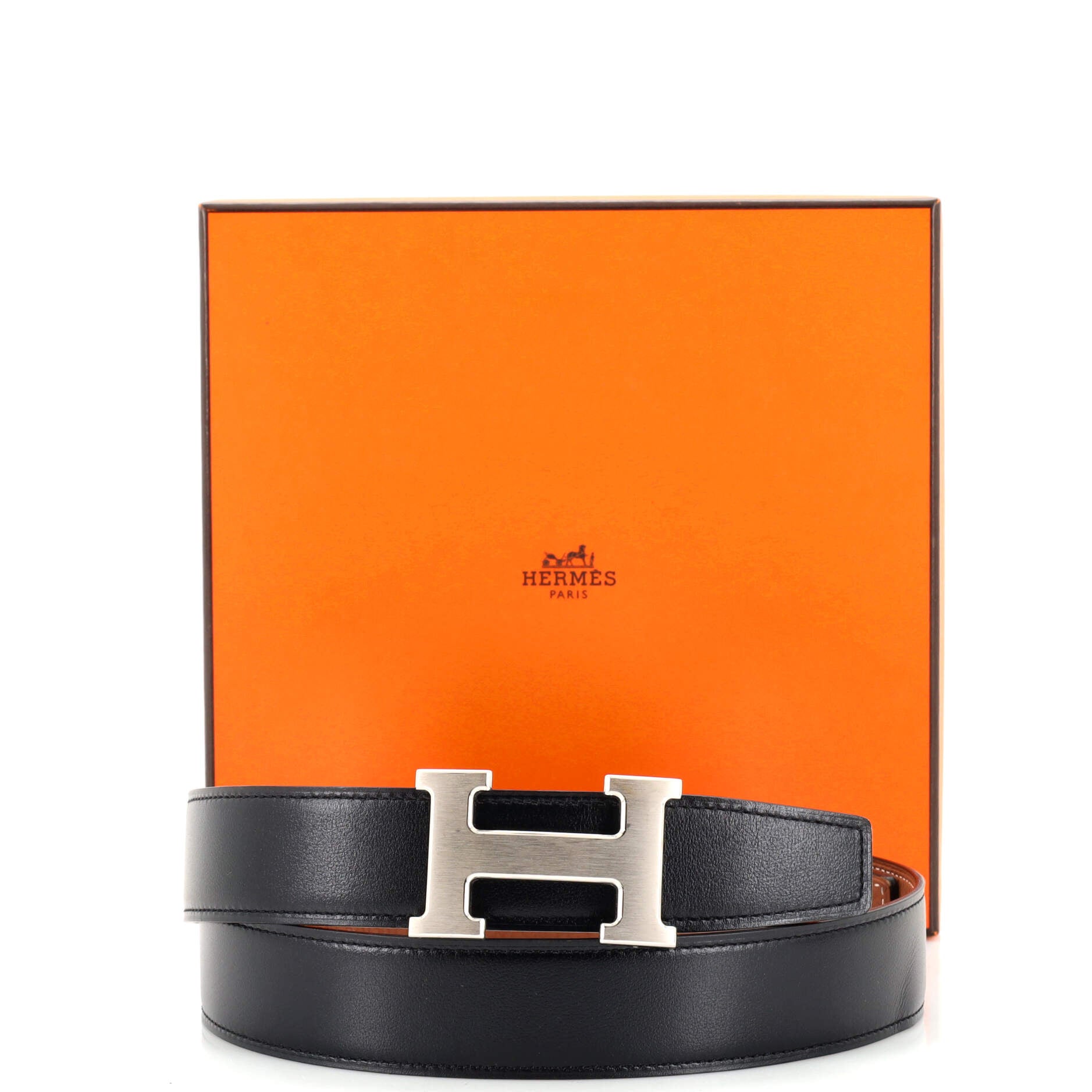 Constance Reversible Belt Leather Medium 80