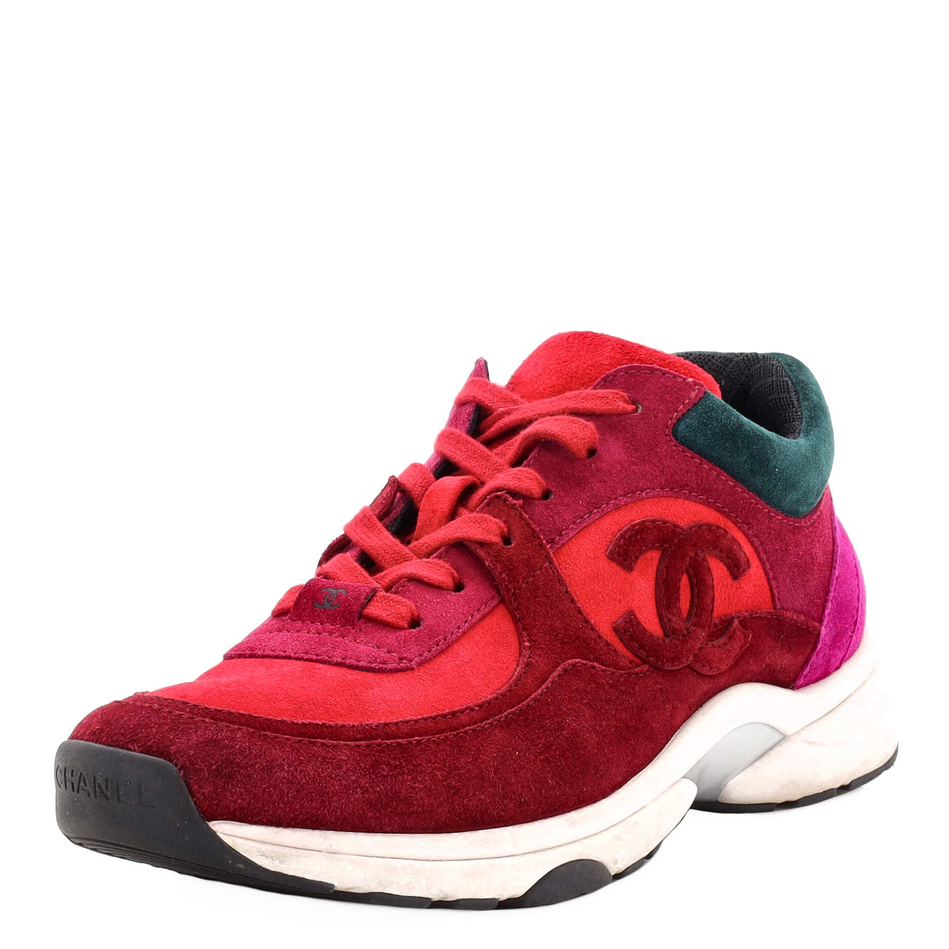 Women's CC Low-Top Sneakers Suede