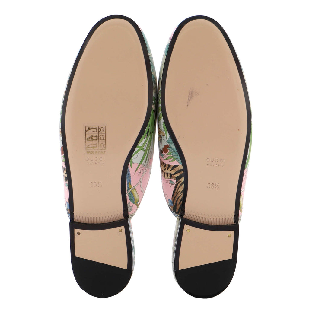 Women's Princetown Mules Printed Leather