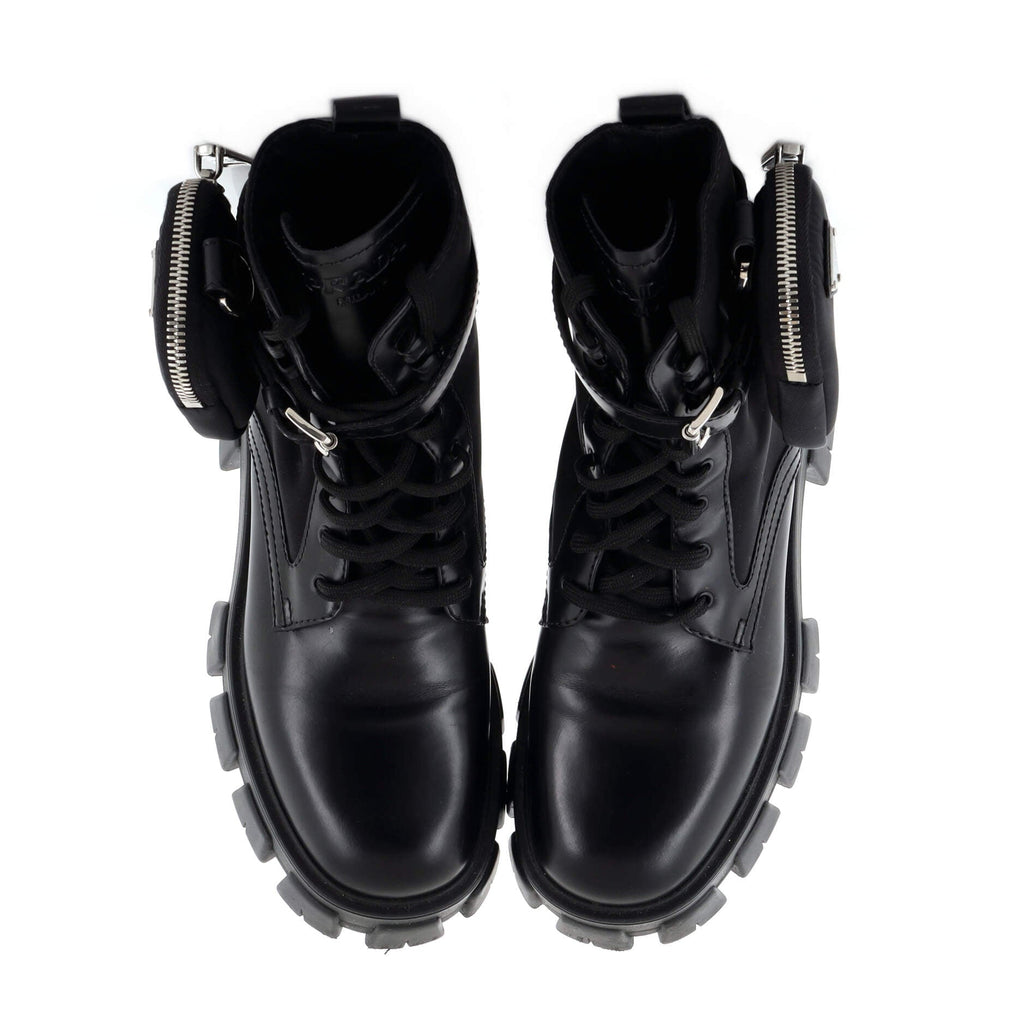 Monolith Combat Boots Leather and Nylon