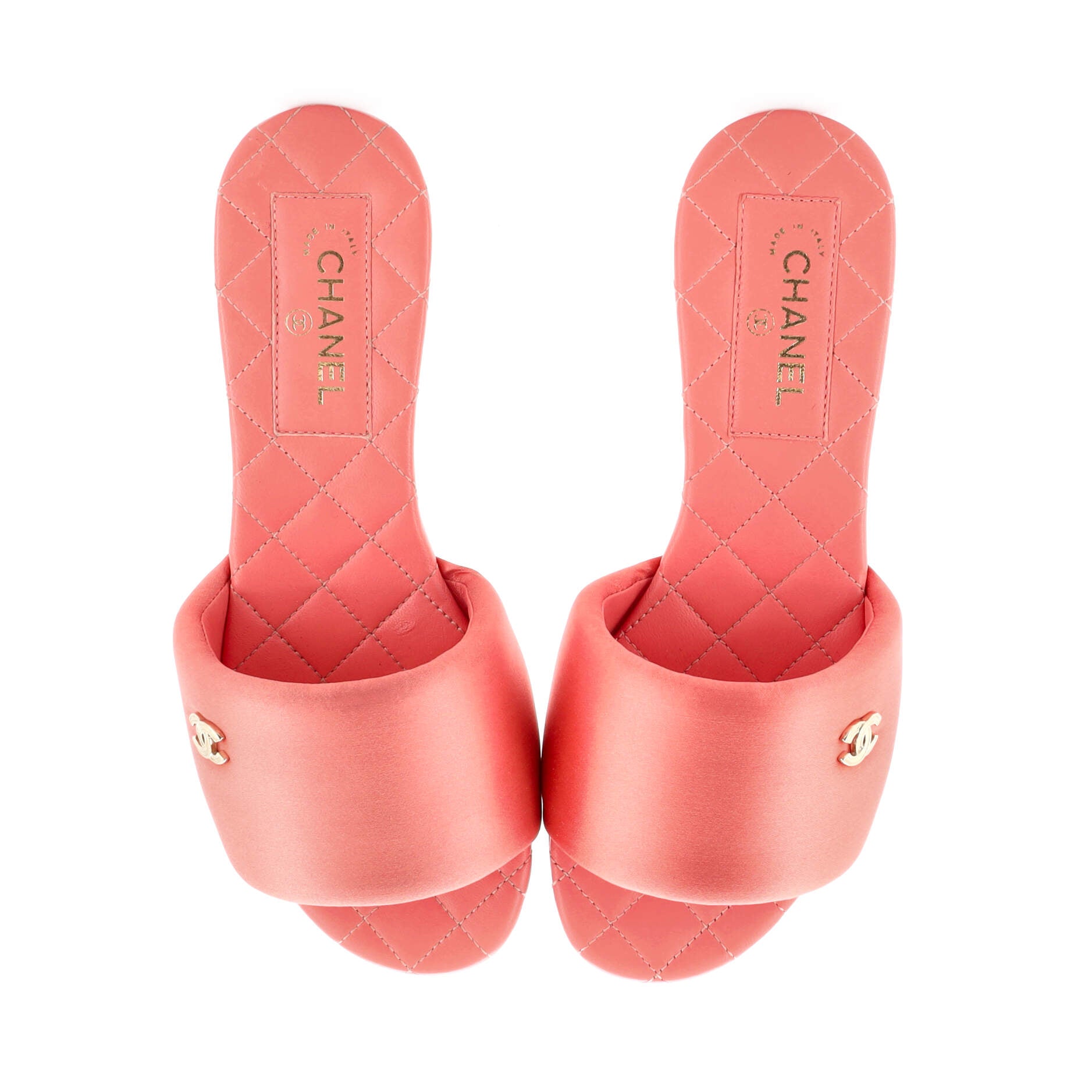Women's CC Slide Sandals Satin