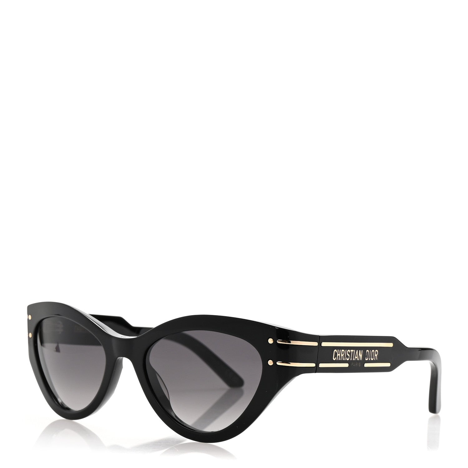 Diorsignature B7I Butterfly Sunglasses Black