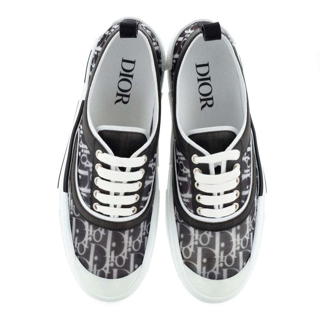 Men's B23 Low-Top Sneakers Oblique Coated Canvas