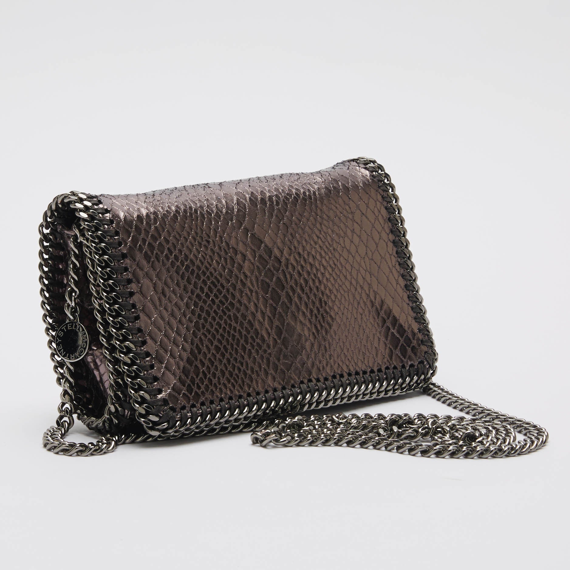 Falabella Crossbody Bag Vegan Snake Skin Mini