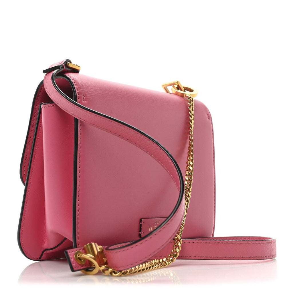 Smooth Calfskin Small VSling Shoulder Bag Pink
