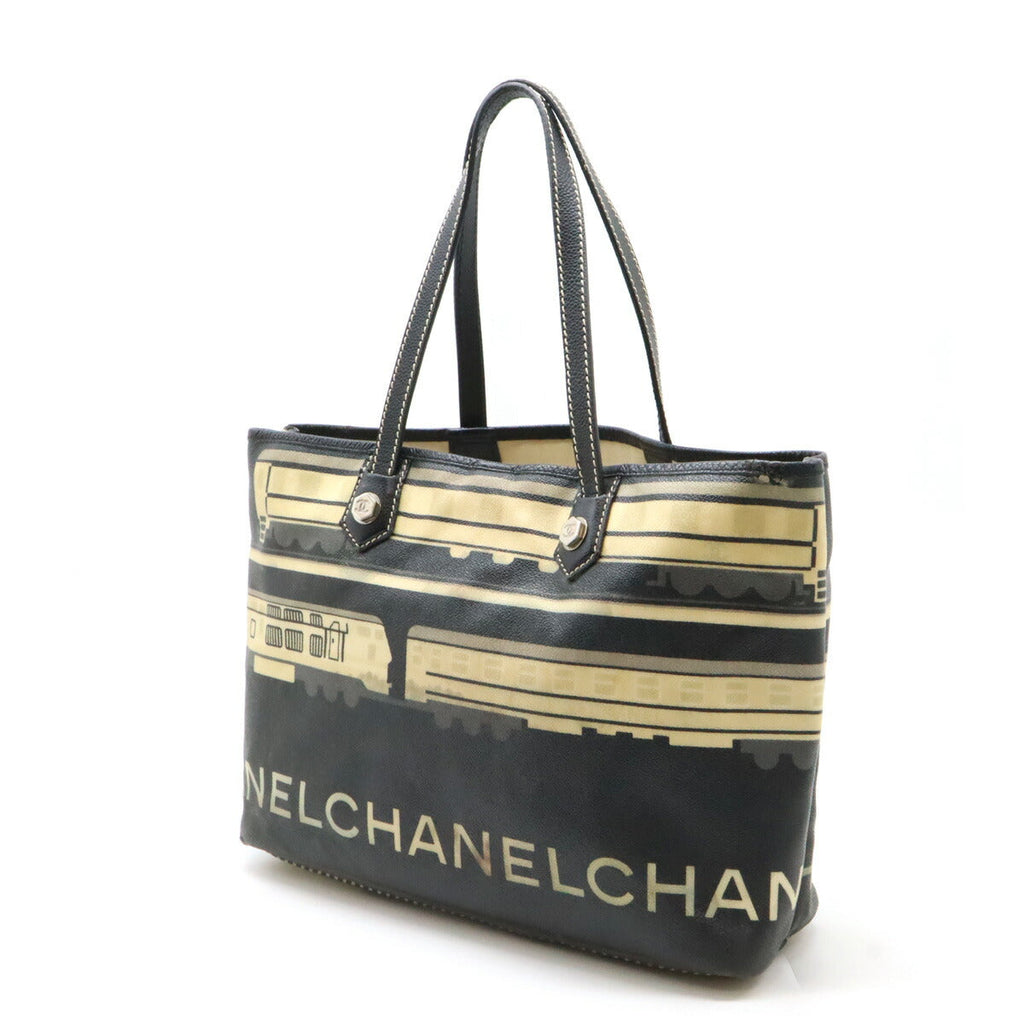Chanel PVC/Leather Central Station 2way Tote Bag A34026