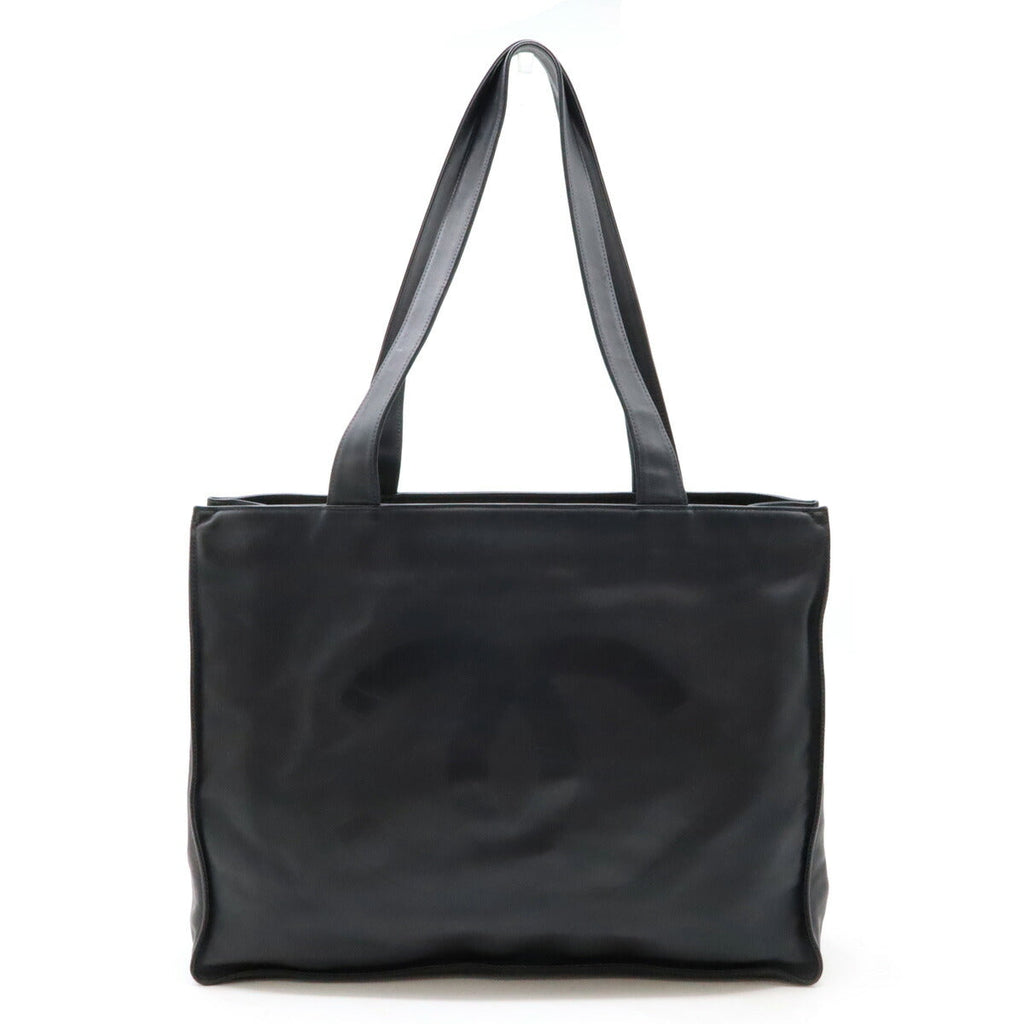 Chanel Coco Mark Leather 2way Tote Bag