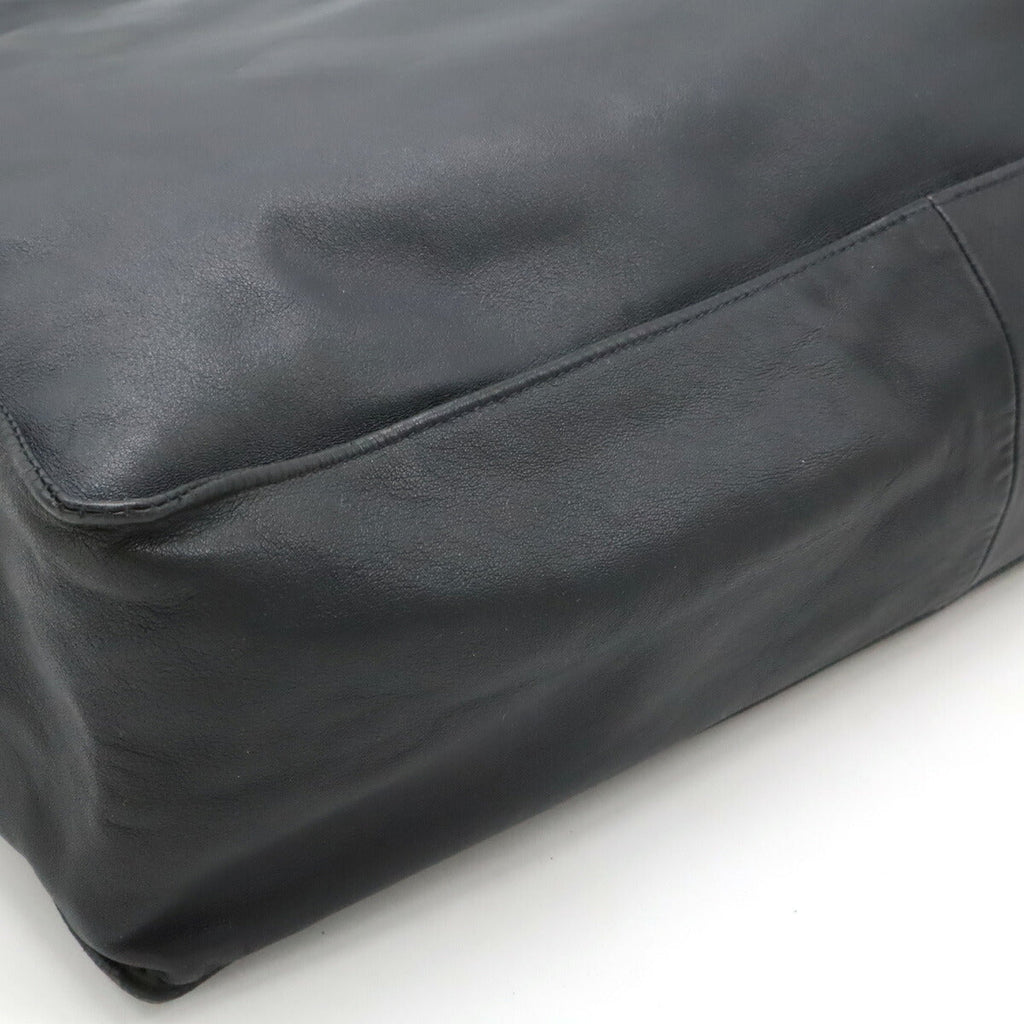Chanel Coco Mark Leather 2way Tote Bag