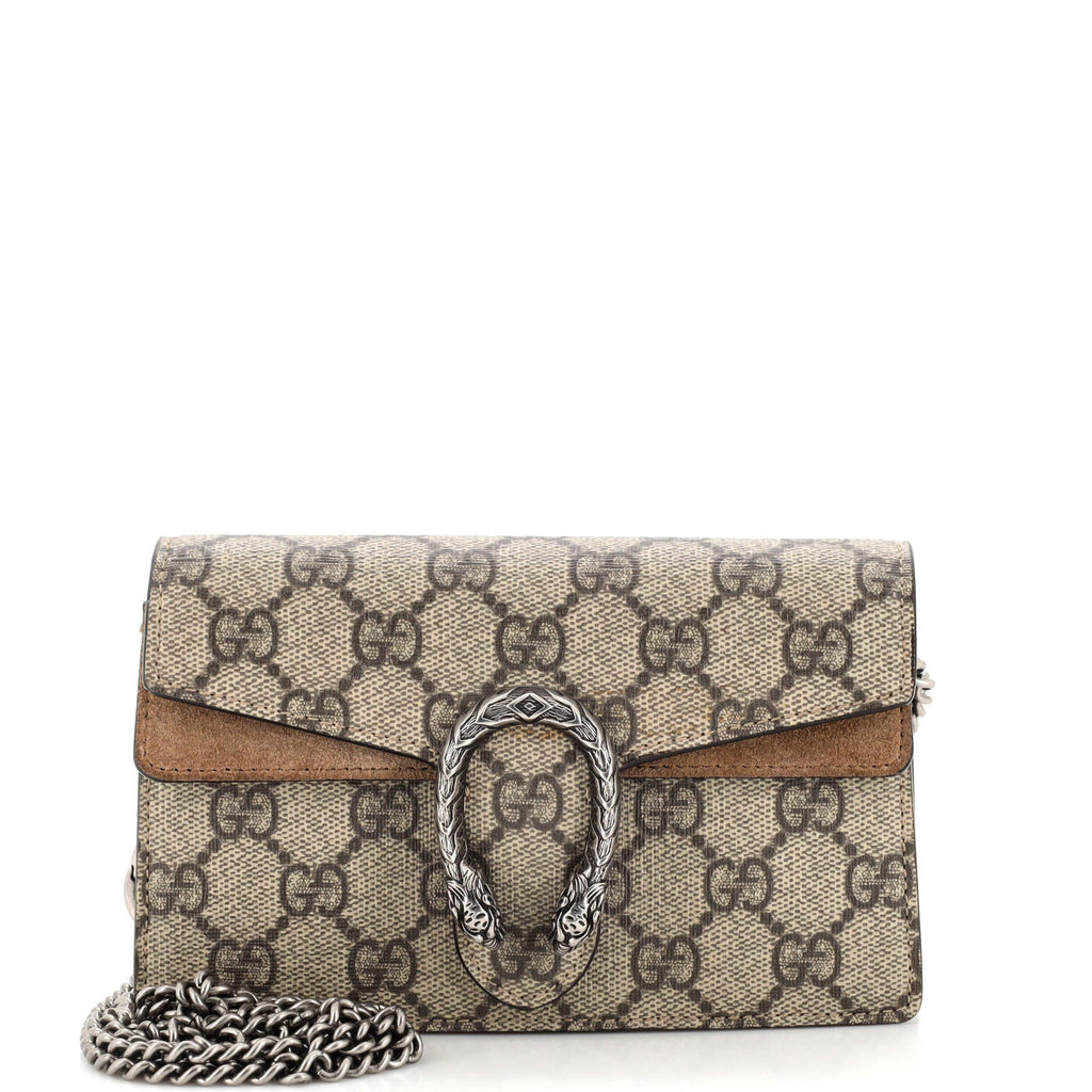 Dionysus Bag GG Coated Canvas Super Mini
